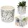 Pick of the Bunch Lavender Ceramic Indoor Plant Pot Large