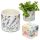 Pick of the Bunch Lavender Ceramic Indoor Plant Pot Small