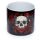 Skulls & Roses Ceramic Indoor Plant Pot Small