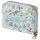 Julie Dodsworth Blue Lavender Garden Zip Around Small Wallet Purse