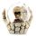 Skull Snow Globe in Skeleton Hand Snow Globe