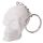 Black & White Skull Keyring