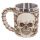 Decorative Multi Skull with Skull Emblem Tankard