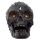 Silver Beaded Skull Head Medium