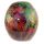 Rainbow Marble Effect Skull Ornament