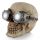 Steampunk Style Skull Ornament with Goggles