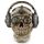 Steampunk Style Skull with Headphones