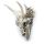 Large Dragon Skull Decoration with Metallic Detail
