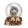 Gruesome Skull Snow Globe with Animals