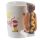 Sausage Dog in Bun HOT DOG Fast Food Ceramic Shaped Handle Mug