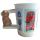 London Souvenir British Bulldog Ceramic Shaped Handle Mug