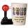 Game Over Joystick with Arcade Decal Ceramic Shaped Handle Mug