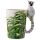 Lemur with Jungle Decal Ceramic Shaped Handle Mug