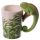 Chameleon Ceramic Shaped Handle Mug