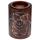 Dark Orange Soapstone Carved Chakra Oil Burner