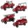 Mini Fire Truck Toy Pull Back Action Toy