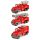 Fire Engine Rescue Truck Pull Back Action Toy