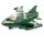 Camouflage Fighter Plane Friction Push/Pull Action Toy