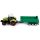 Farm Tractor & Trailer Friction Push/Pull Action Toy