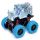 Graffiti School Bus 4x4 Stunt Friction Push/Pull Action Toy