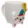 Maneki Neko Lucky Cat Upside Down Ceramic Shaped Mug