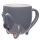 Adoramals Elephant Upside Down Ceramic Shaped Mug