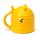 Beehive Upside Down Ceramic Shaped Mug