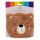 Teddy Bear Round Microwavable Plush Lavender Heat Pack