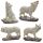 Protector of the North Ghost Walker Wolf Figures