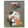 Kim Haskins Cats Christmas Mistletoe Gift Bag Large