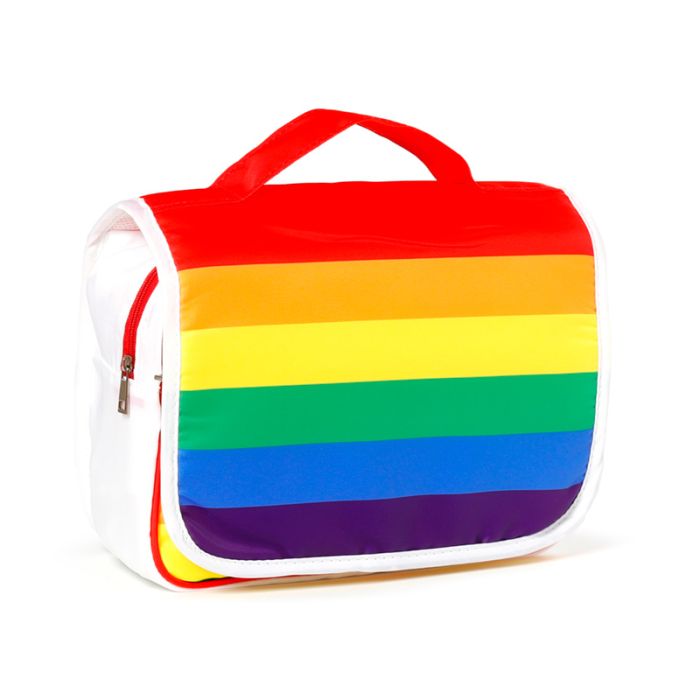 Somewhere Rainbow Hanging Toiletry Makeup Wash Bag
