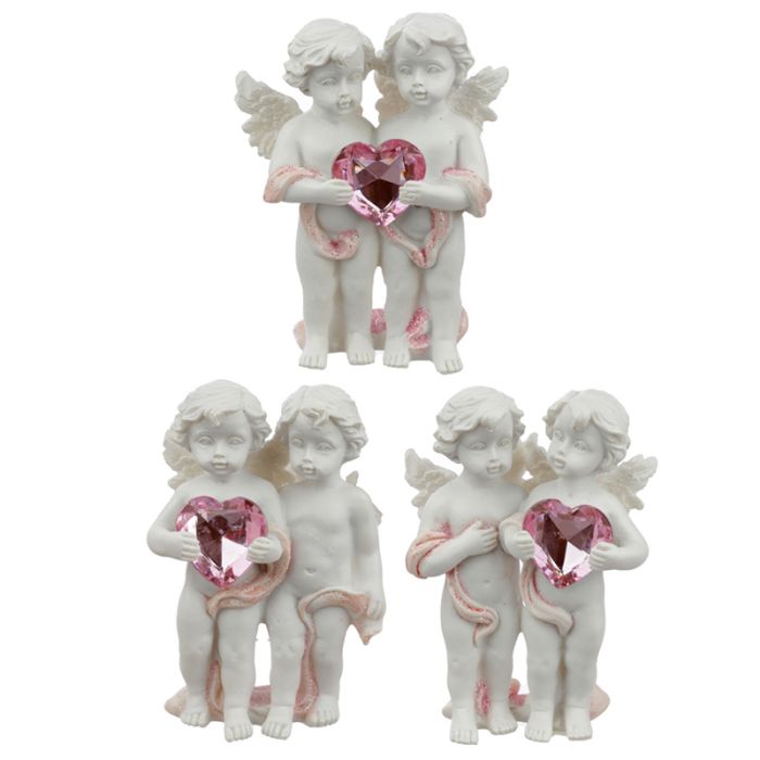 Peace of Heaven Love Everlasting Cherubs Figurine