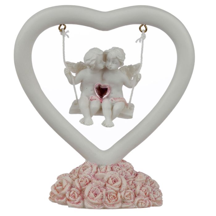 Peace of Heaven Whispers of the Heart Cherub Figurine
