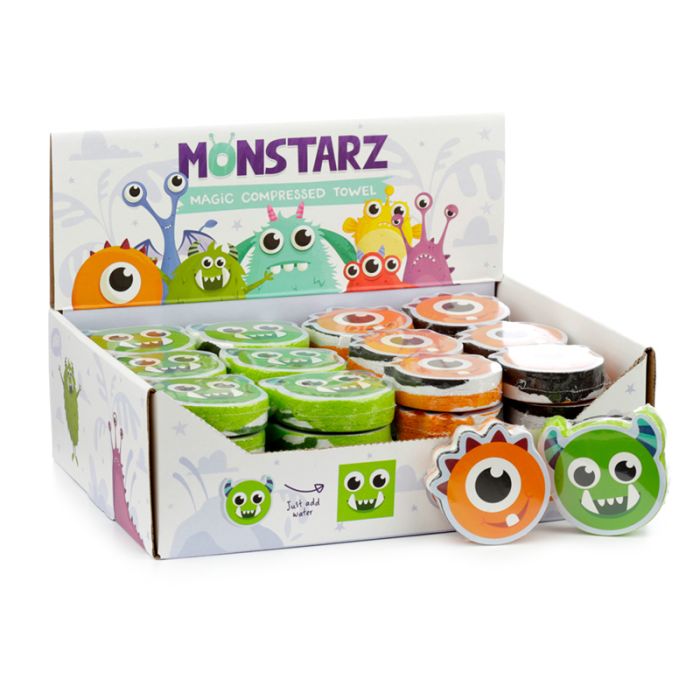 Monstarz Monster Compressed Travel Towel
