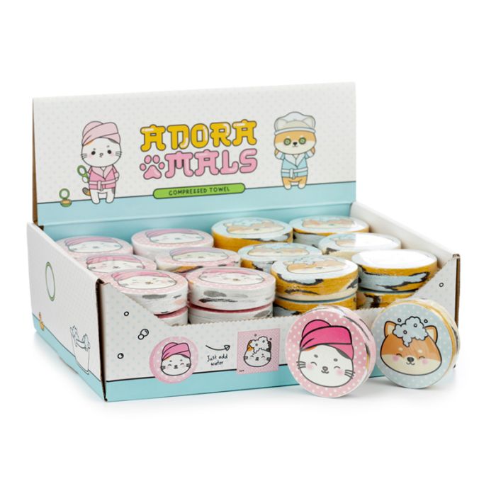 Adoramals Pets Compressed Travel Towel