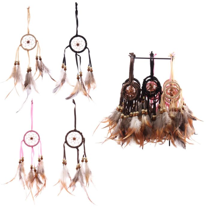Mini Feather Dreamcatcher 5cm Hoop