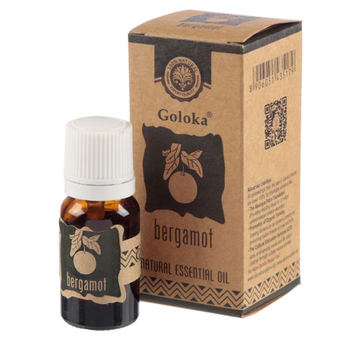 Goloka Bergamot Natural Essential Oil 10ml