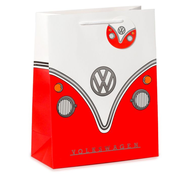 Volkswagen VW T1 Camper Bus Gift Bag Large