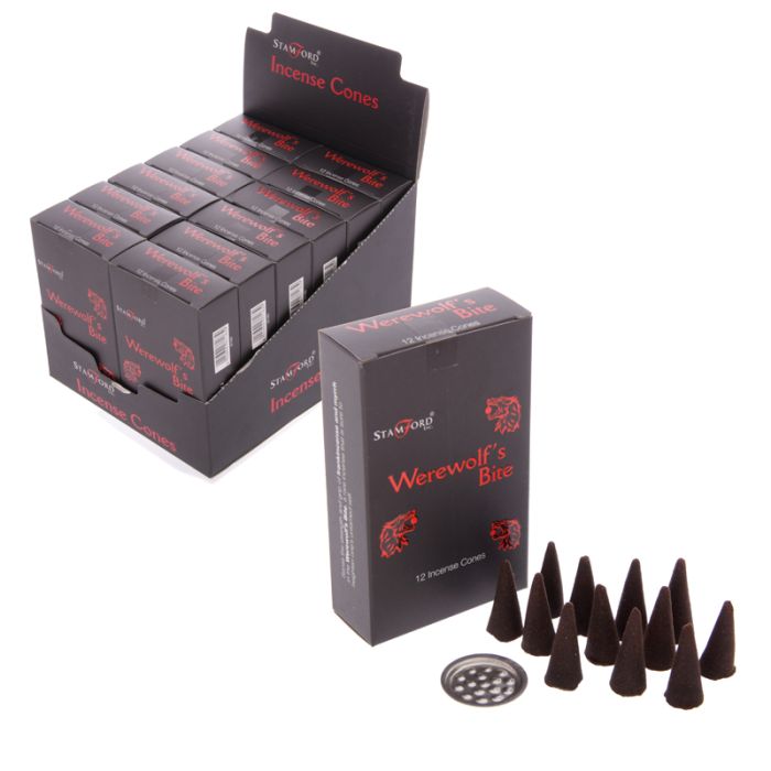 37183 Stamford Black Incense Cones Werewolfs Bite