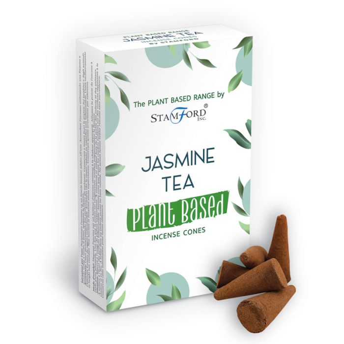 46202 Stamford Plant Based Incense Cones Jasmine Tea
