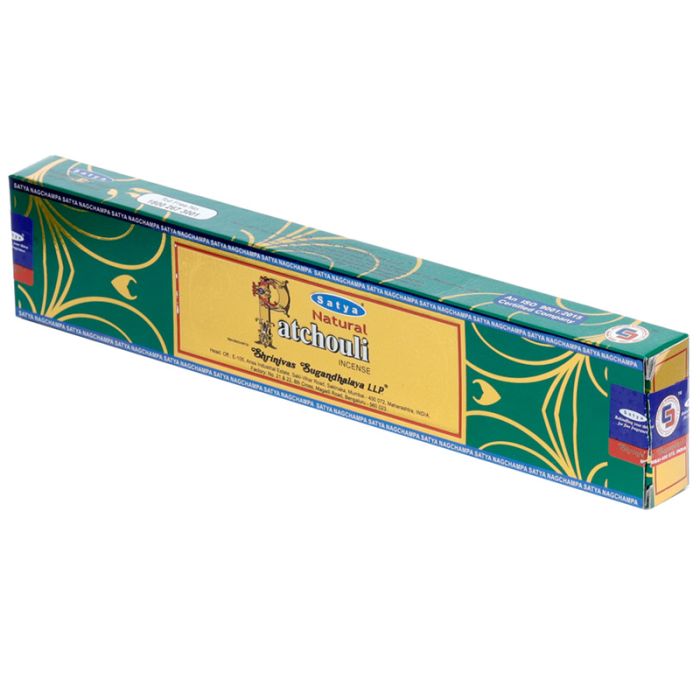 01445 Satya Natural Patchouli Incense Sticks