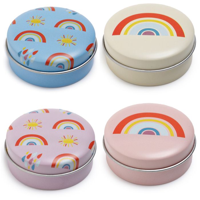 Somewhere Rainbow Lip Balm in a Tin