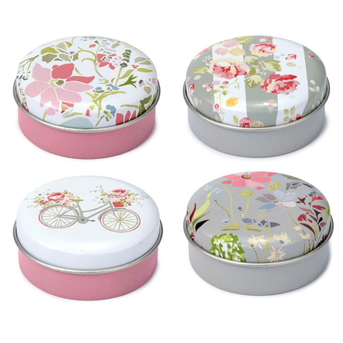 Julie Dodsworth Pink Botanical Lip Balm in a Tin