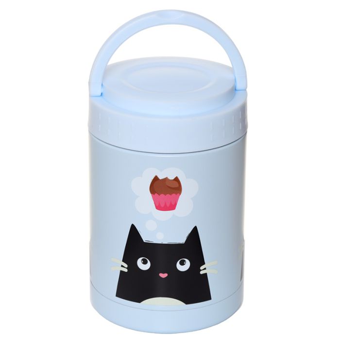 Feline Fine Cat Hot & Cold Lunch Pot 500ml
