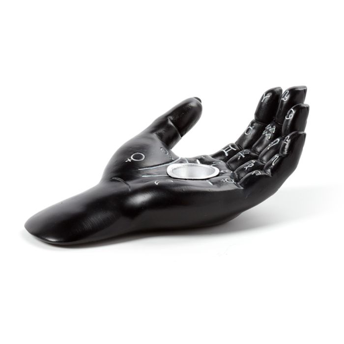 Mantric Hand/Tarot Hand Palm Incense Cone Burner Dish