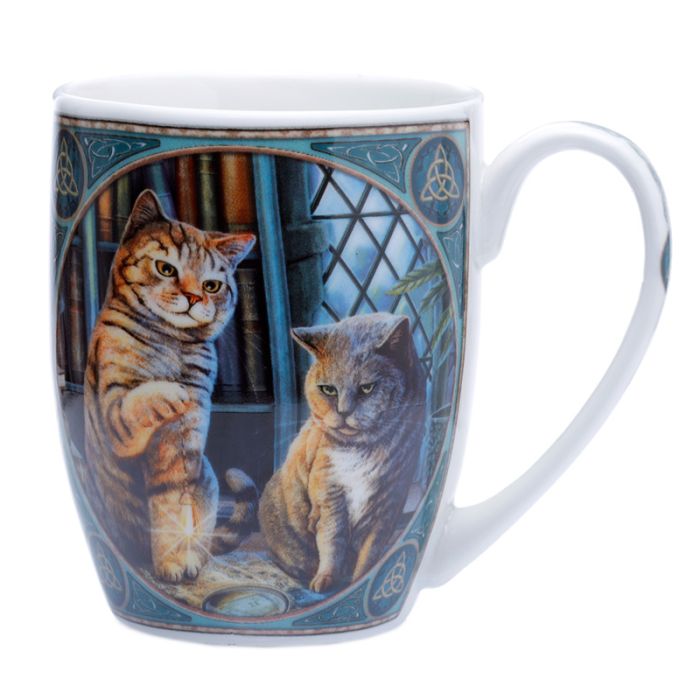 Lisa Parker Purrlock Holmes Cat Porcelain Mug