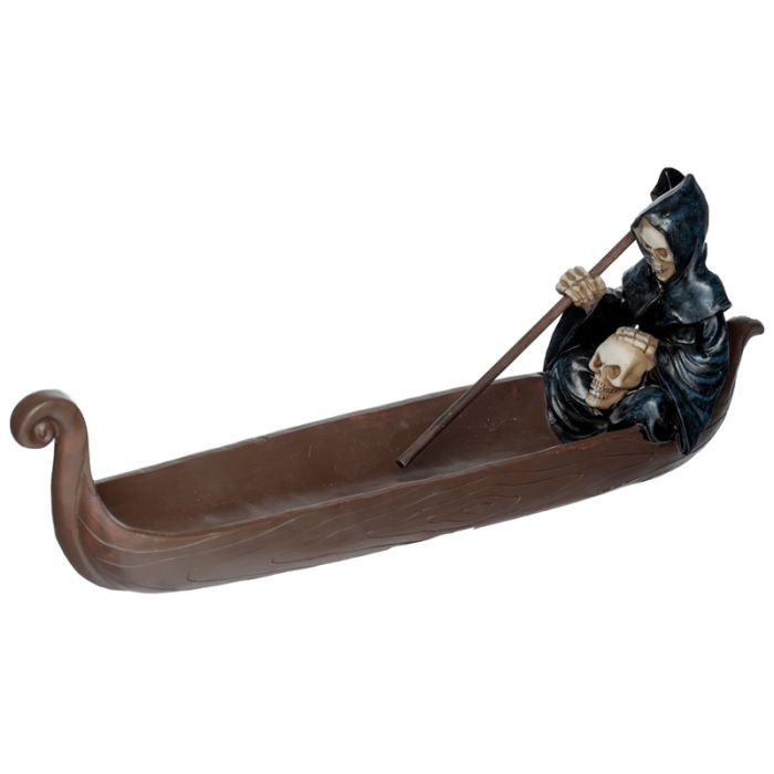 The Reaper Ferryman of Death Ashcatcher Incense Stick Burner