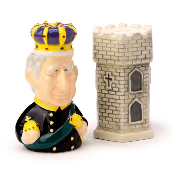 King Charles III Salt & Pepper Set
