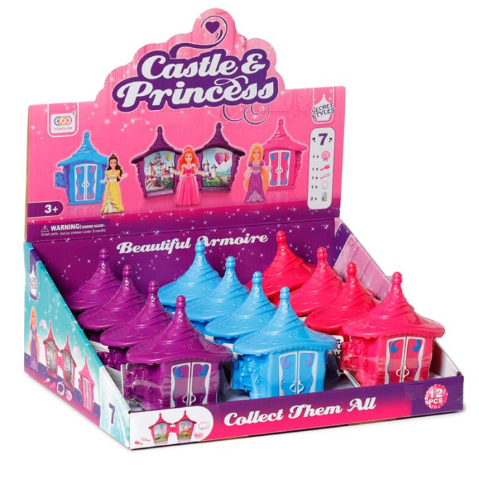 Princess Castle Shaped Mini Pocket World Toy