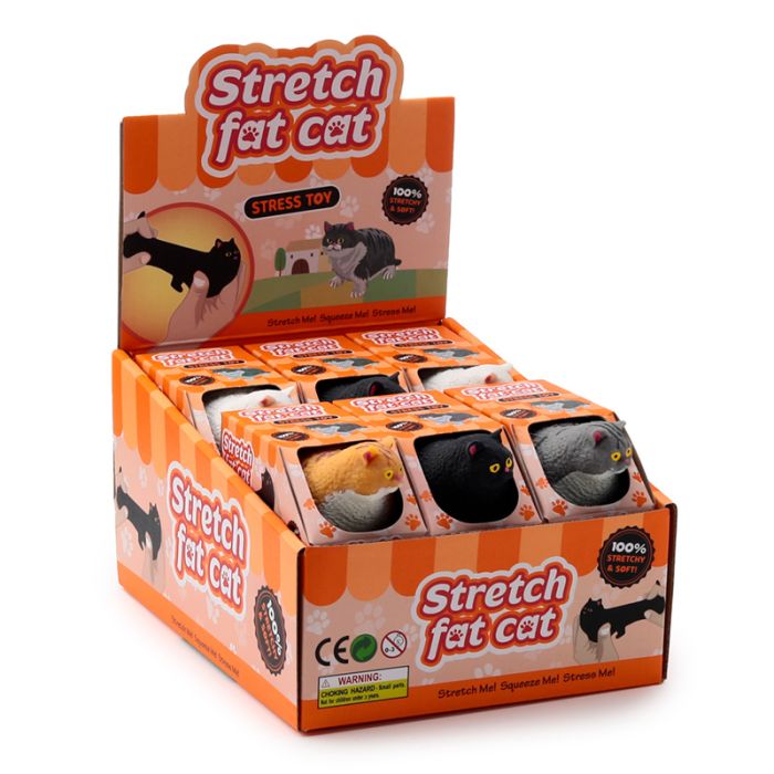 Stretchy Fat Cat Toy